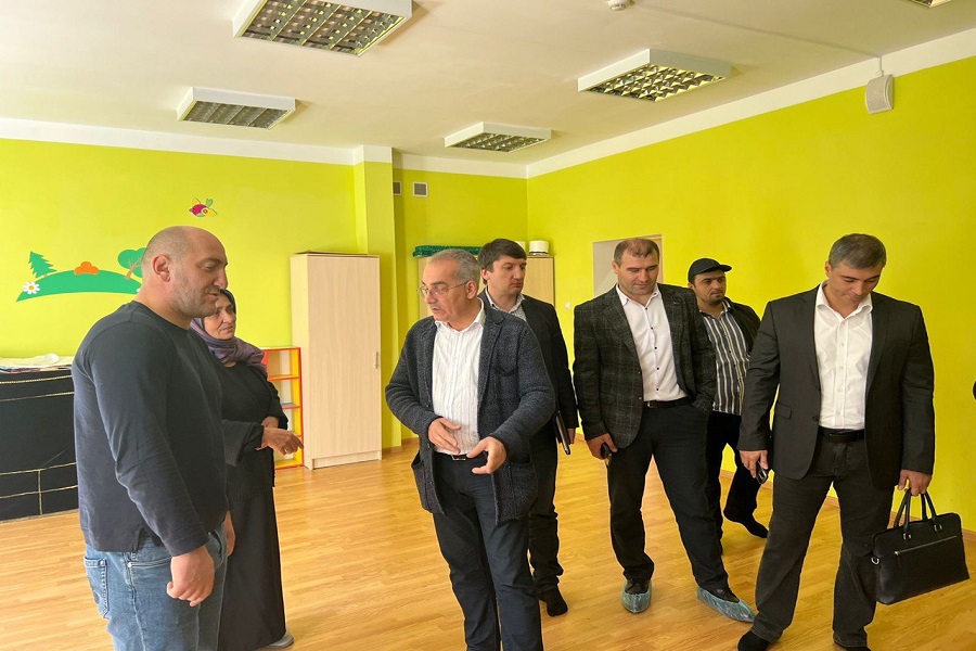 Нариман Абдулмуталибов проинспектировал ход строительства социальных объектов в Тляратинском районе